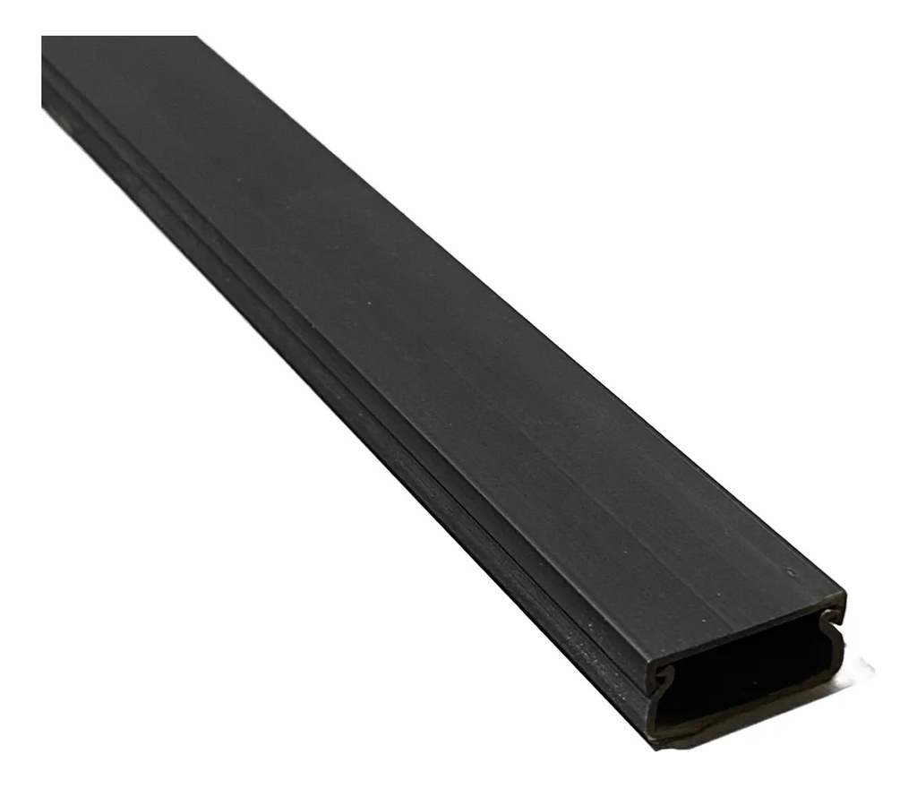 CABLECANAL NEGRO C/ADHESIVO X 2 MTS