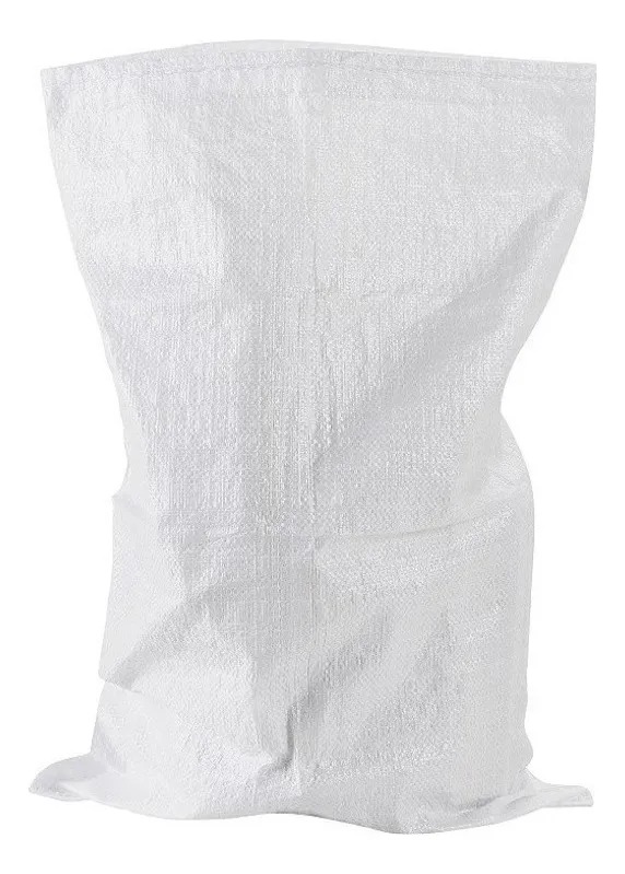 BOLSA RAFIA BLANCA POLIPROPILENO