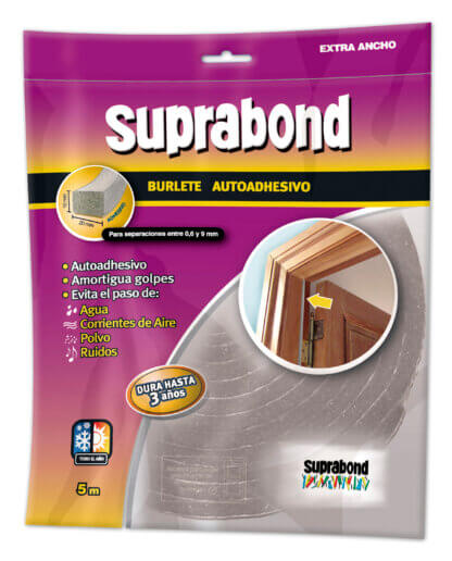 BURLETE DE ESPUMA X 5MTS
