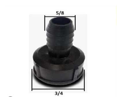 ESPIGA C/ ROSCA HEMBRA IPS 3/4"