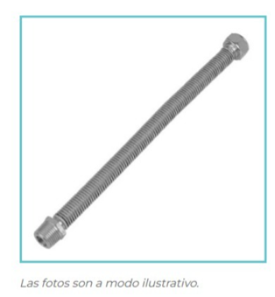 FLEXIBLE APROBADO P/GAS NATURAL