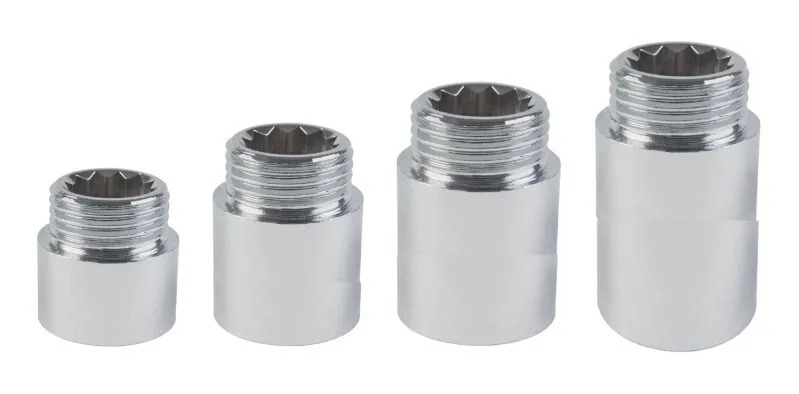 PROLONGACION ALARGUE CROMADA